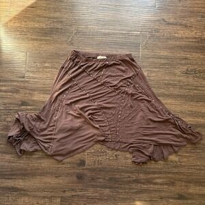 Soul Revival Studded Western Boho Cowgirl Skirt Size Women's Small